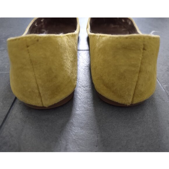 Steve Madden Haanna yellow suede flats - 8 - Picture 7 of 9